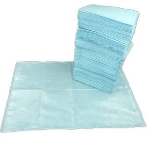 125pcs Disposable Clean Pads Waterproof Mat Tablecloths Black Clean Pad Underpad Table Leaves Nail Art Tools 45 * 33cm