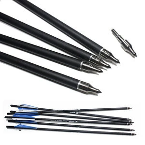 12pcs Crossbow Arrows 20 Inch Carbon Fiber Arrow Crossbow Bolt OD 8.8mm Hunting Sports Shooting Practice Archery Accessories