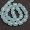 13*18mm blue agate Drum shaped semi precious natural gemstone loose beads