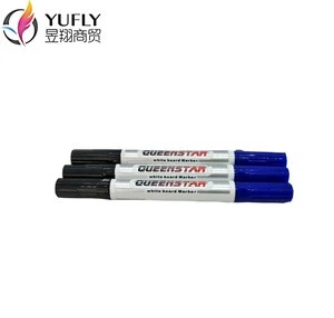 14.2cm*1.35cm multicolor/colorful two tips whiteboard marker pen
