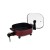 Import 1500 watt Nonstick Electric Skillet pan with glass lid electric frying pan with adjustable temperature from China