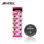 1.55V SR920SW 371 silver oxide button cell battery for watches