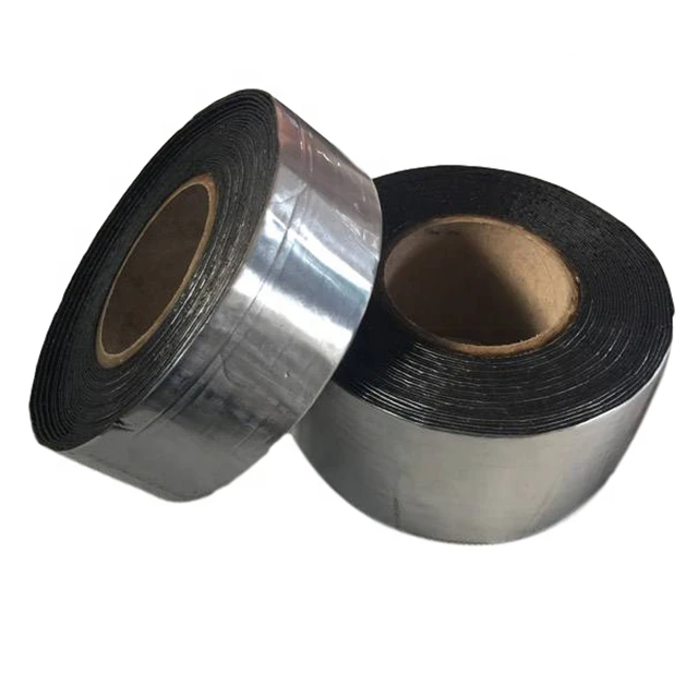 1.5mm Aluminum Foil Self Adhesive Bitumen Flashing Tape
