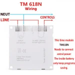 1.6 inch LCD Big Display Timer 110V AC 120 Volt 7 Days Programmable Time Switch with Time Relay Inside Circuit Control