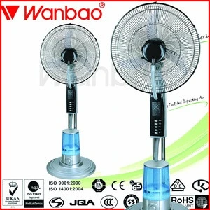 16 Inch Stand Fan Water cooler Mist Fan Water Spray Fan with Remote Control