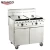 Import 18+18L stainless steel industrial gas deep fat fryer from China