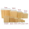 1cm raw wood color wooden block mathematical teaching AIDS, small handmade wooden block small production, multiple specification