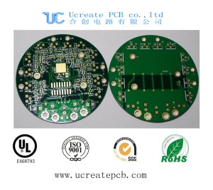 2 Layer Green Oil Impedance Board and 2 Layer Tablet PC PCB
