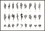 2000 Designs Tattoo Stencil Template Body Art Customized Airbrush  Stencils