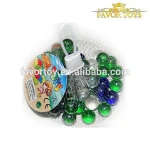 2016 funny glass beads solid glass marbles transparent ball toy