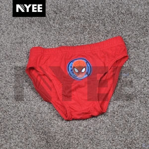 2018 OEM Underwear for Kids  red boxer brief Factory supplier with lower price 4 pieces per pack