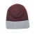 Import 2019 Latest Design Mens Polyester Maroon Wireless Rib Knit Custom Embroidery Logo Patch Beanie Hat Winter from China