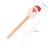 Import 2020 Christmas Theme Series Creative New Cartoon Silicone Scraper With Bamboo Handle Kitchen Gadgets from China
