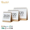 2020 Customized Table Calendar High Quality Cheap Creative Design Printing Stand Desk Calendar