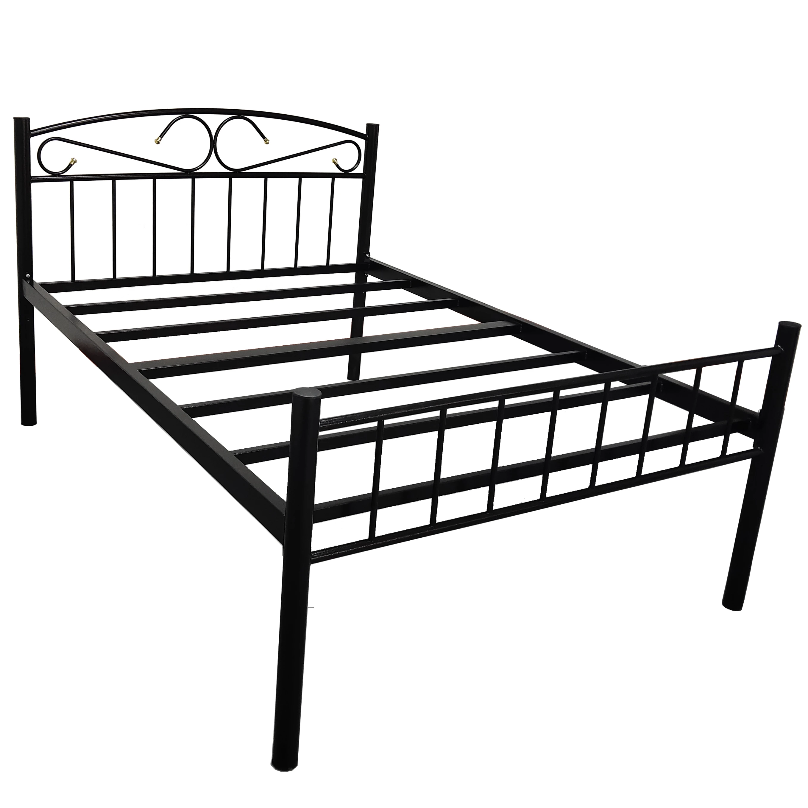 2020 Full Size metal steel bed frame iron platform bed 10 Years Warranty