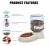 2020 Hot Selling Pet Water Dispenser and Food Feeder Set Automatic Feeder and Water Bowl for Dog and Cat