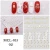 Import 2020 New Arrival Colorful DIY 3D Nail Stickers Gold Nail Art Paper Sticker from China