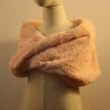 2020 new fashion soft faux fur neckwarmer scarf shawl for wholesale