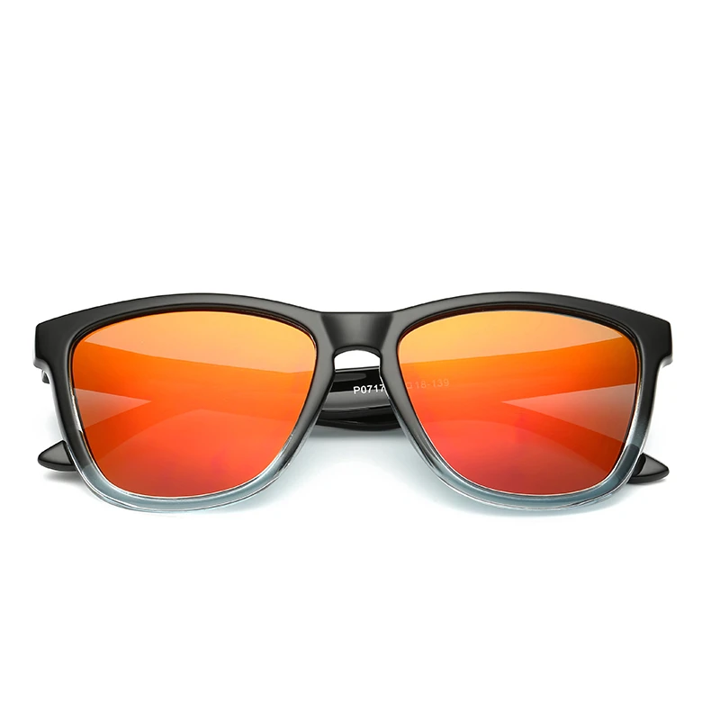 2020 New fashion square design custom logo polarized sunglasses