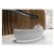 Import 2020 Newest Office Front Desk Counter Reception Table White special Shaped Front Reception Desk from China