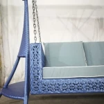 2020 PE Rattan Outdoor Hammock Patio Swing Hanging Chair For Garden