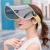 Import 2020 UV protection new arrival soft plastic shield mirror lens beach outdoor sport hat sun visor cap from China