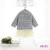 Import 2020spring  latest design boutique princess dress set girl dresses jacket+dress from China