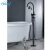 Import 2021 Custom Wholesale New Removable Single Lever Bath Vessel Faucet Waterfall Matt Black Brushed Nickel Faucet With Hand Shower from China