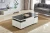 Import 2021 high quality  furniture square multifuntional folding dining coffee table with glass from China