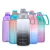 Import 2021 New Arrival Large 2000ml Leakproof Tritan Bpa Free Motivational Water Bottle With Time Marker & Straw from China
