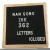 Import 2021 New Trend Free Sample Black wooden changeable felt letter board with lowest MOQ from China