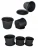 Import 2,3,6,7,10,15 Gallon Indoor Vertical Nursery Flower  Mini Garden Pots Plastic Plant Pots China For Sale from China