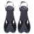 Import 24-36 general purpose TPR+PP Adjustable Open Heel swimming snorkeling MD long short Fins flippers for kids from China