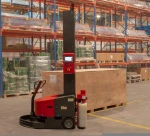 2.4m wrapping height robot pallet stretch wrapping machine