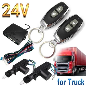 24V Remote Control Accessories Vehicle Keyless Entry System Car Door Trunk Release Universal Central Locking Kit M615-8110