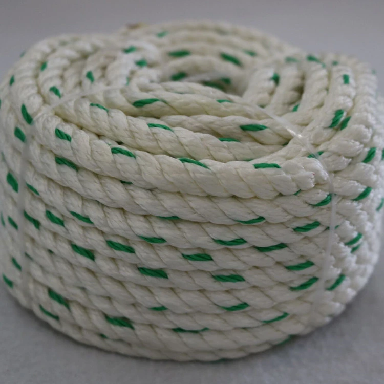 2mm 5mm 12mm 18mm 40mm Nylon Rope Price Factory Supply Fishing Twisted Nylon Rope