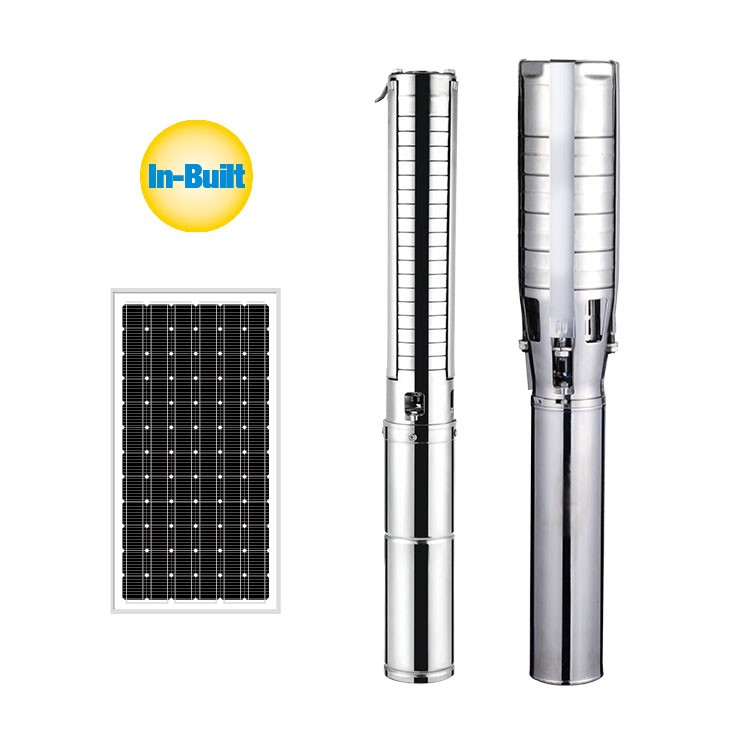 30 meter 200 meter 500m 5kw 8kw 2hp 40hp commercial borehole solar submersible water pump with a solar panel