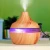 Import 300ml Noiseless wood grain Ultrasonic Air diffuser with 7 colorful breathing night lights from China