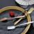 Import 304 stainless steel fruit fork and spoon set with swan shape holder from China