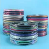 3MM 4MM 5MM round chain CD line PET sequins/PET sequin tape for garments