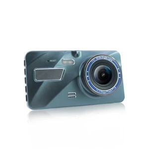 4 inch Touch Screen IPS 1080p Wide Angle Dash Cam dual lens Front and rear best Car Video Camera dashcam black box