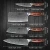 Import 4 pcs 67 layers Damascus steel chef knife kitchen knives set by handmade from China