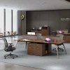 4 Person Seater Office Furniture Cubicle 4 Staff Workstation Table For Office Room Workstations Modular Office Station