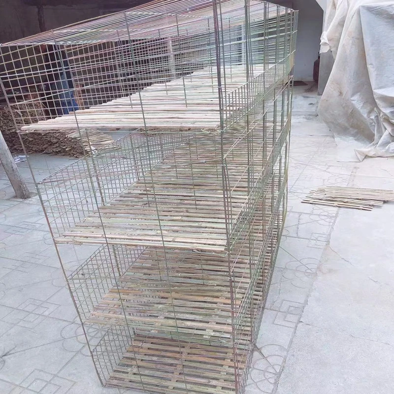 4 Tier 6 Column Wire Cage Rabbit Cage