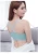 Import 4078 Comfortable cotton bra with no underwire lettered simple sports bra womens sleeping bra set from China