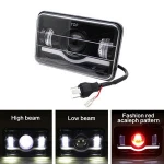 4x6 6x4 rectangular led truck headlight 90w high lumen auto lighting system