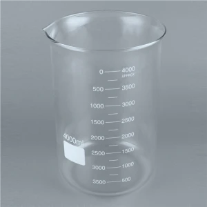 5-10000ml low form Glass Beaker Mug with spout For Laboratory Glassware