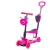 Import 5 in 1 multifunctional three wheel foot kick baby scooter from China