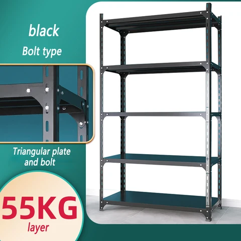 Buy 5 Layers Angle Rack Storage Racks Shelving Units Shelf Slotted ...