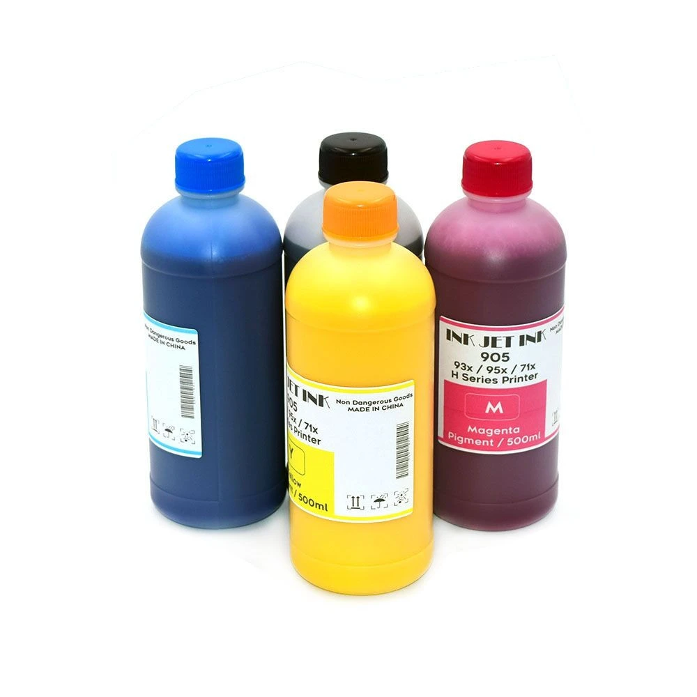 500ml 4colors 952 953 954 955 Pigment ink For HP OfficeJet Pro 7720 7740 8210 8710 8715 8720 8720 8728 Printers